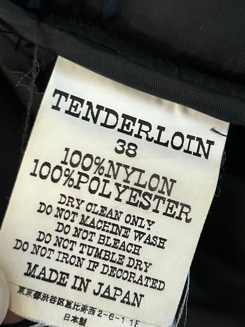 美品　テンダーロイン ダウンベスト　38 ブラック　キムタク