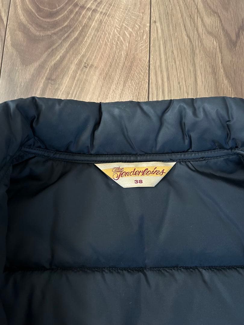 美品　テンダーロイン ダウンベスト　38 ブラック　キムタク