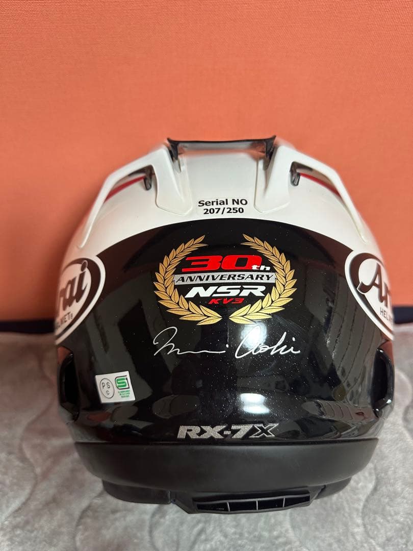 新品アライ ヘルメットRX-7X HONDA NSR250R 誕生30年周年記念
