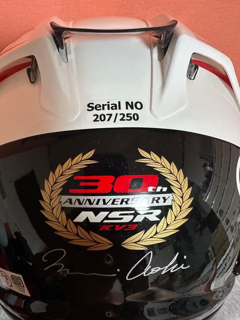 新品アライ ヘルメットRX-7X HONDA NSR250R 誕生30年周年記念