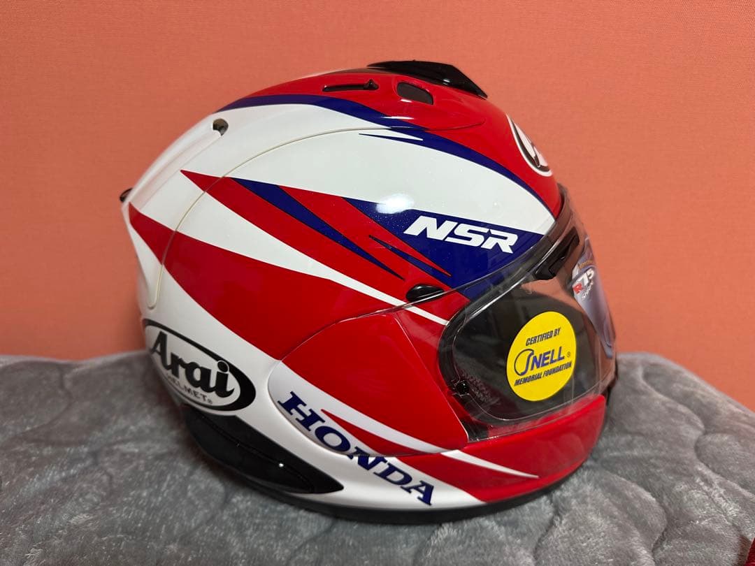 新品アライ ヘルメットRX-7X HONDA NSR250R 誕生30年周年記念