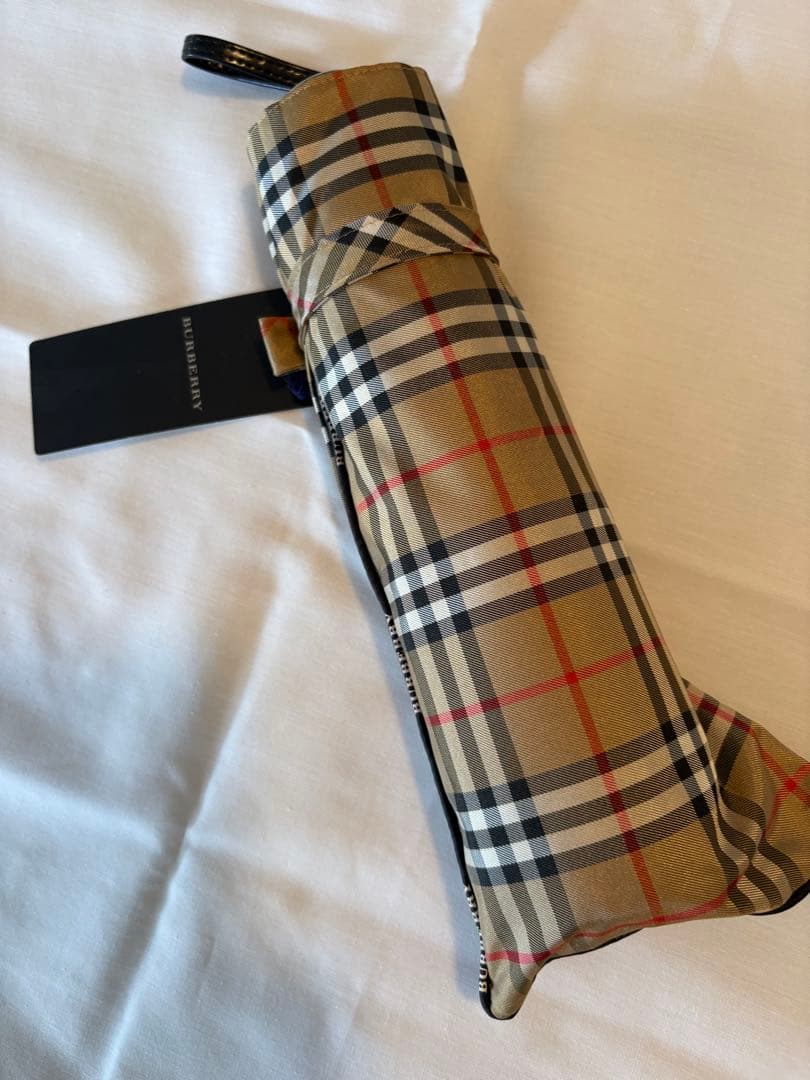 BURBERRY 折りたたみ傘 チェック柄