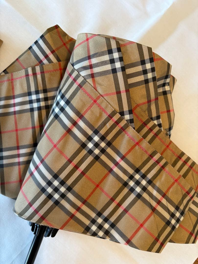 BURBERRY 折りたたみ傘 チェック柄