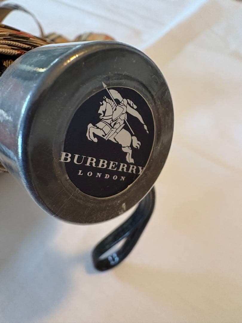 BURBERRY 折りたたみ傘 チェック柄