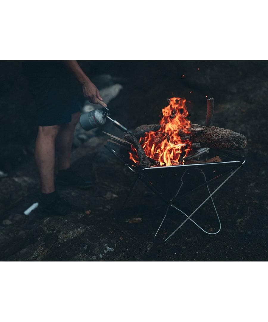 （新品）焚き火台LL 豪快　大人数の焚き火専用台としてGOOD