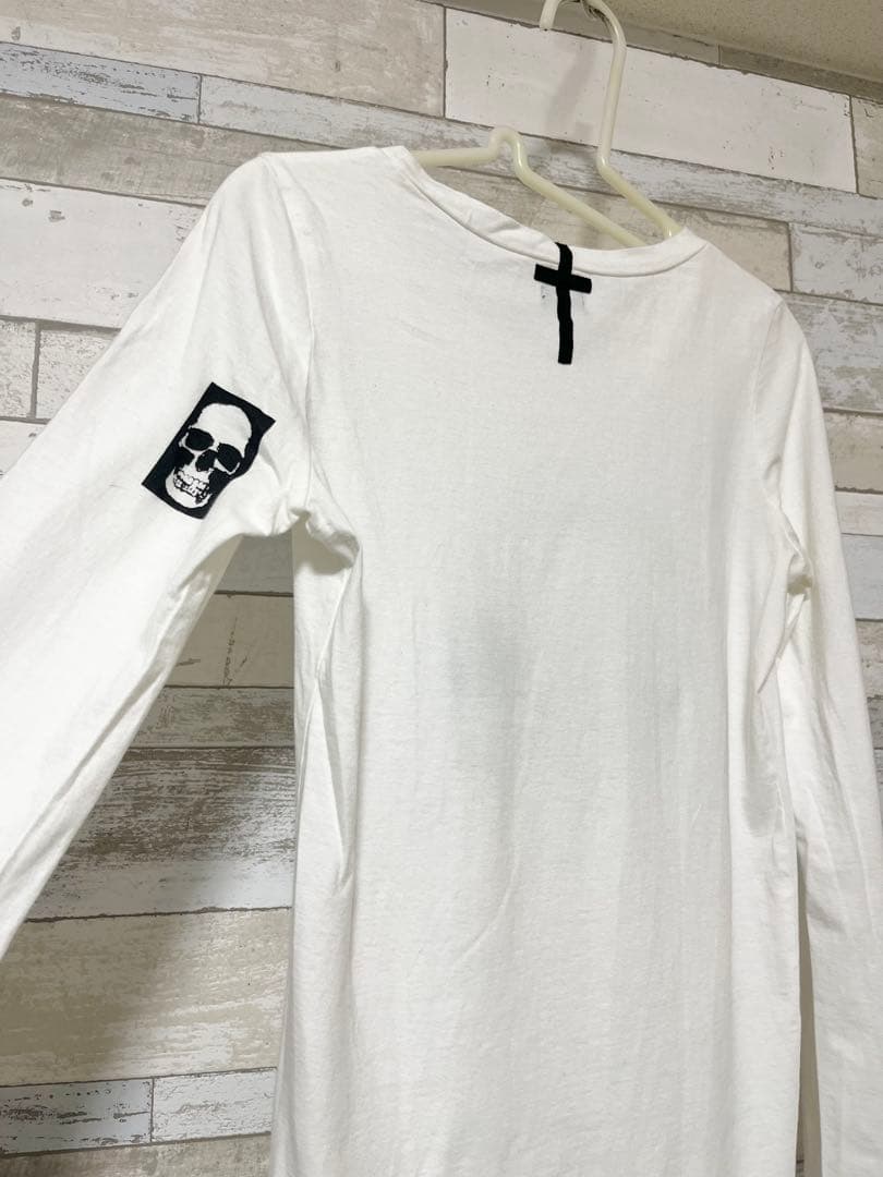 モ*】様 LGB 刺繍スカルロンT size0