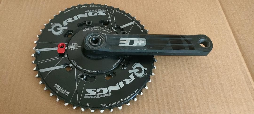 ROTOR 3D INPOWER 楕円 チェーンリング 50-34T 170mm
