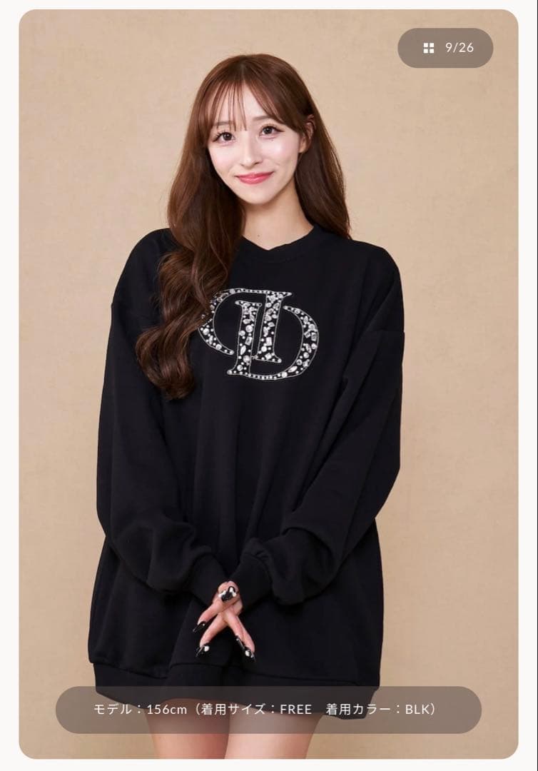 【ゆあ】Darich DDビジュープルオーバー ブラック