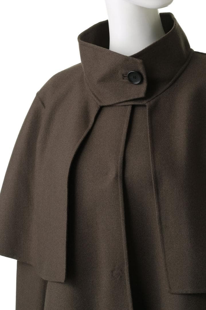 【今季・新品】☆ADORE☆アドーア☆ライトリバー☆ケープ付き☆ジャケット☆茶☆