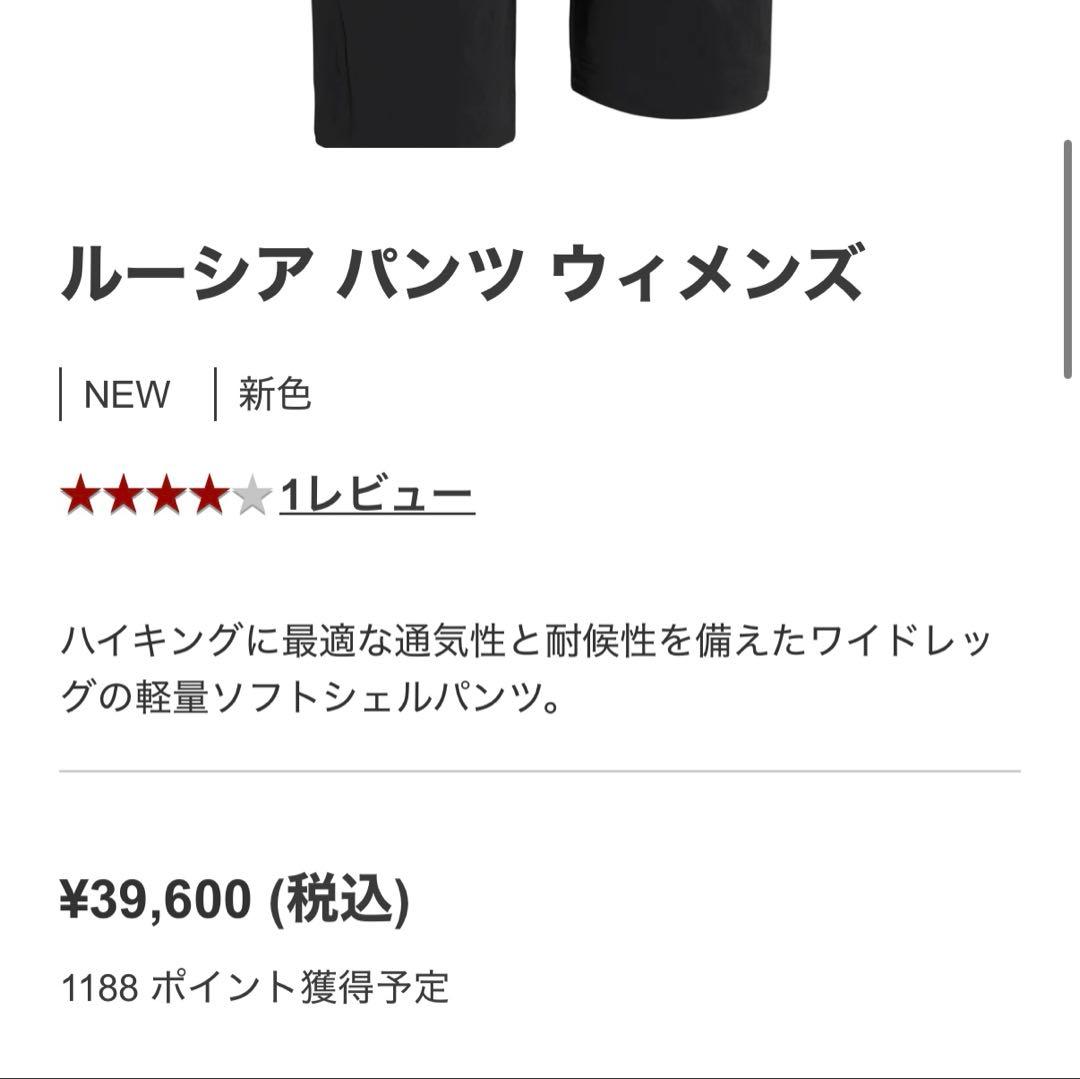 Arcteryx Leutia pants Wカーゴパンツ