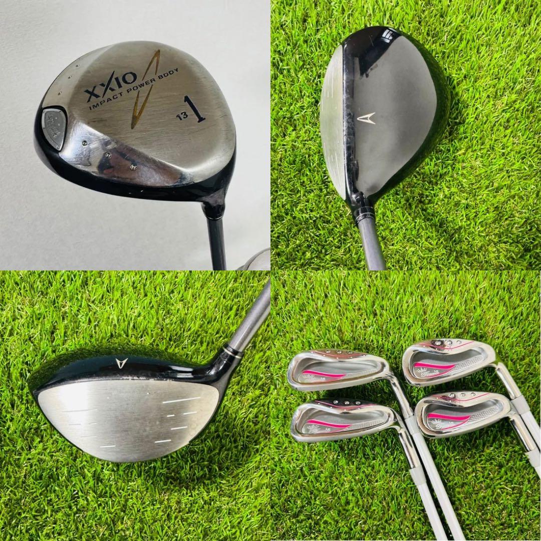【女性用】XXIO wilson tiara レディース ゴルフクラブセット