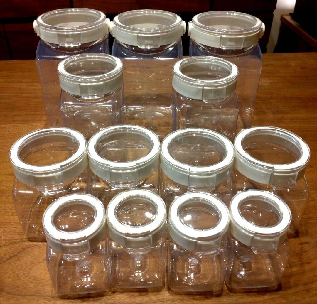 TAKEYAフレッシュロック ホワイト　角型 13点まとめ売り