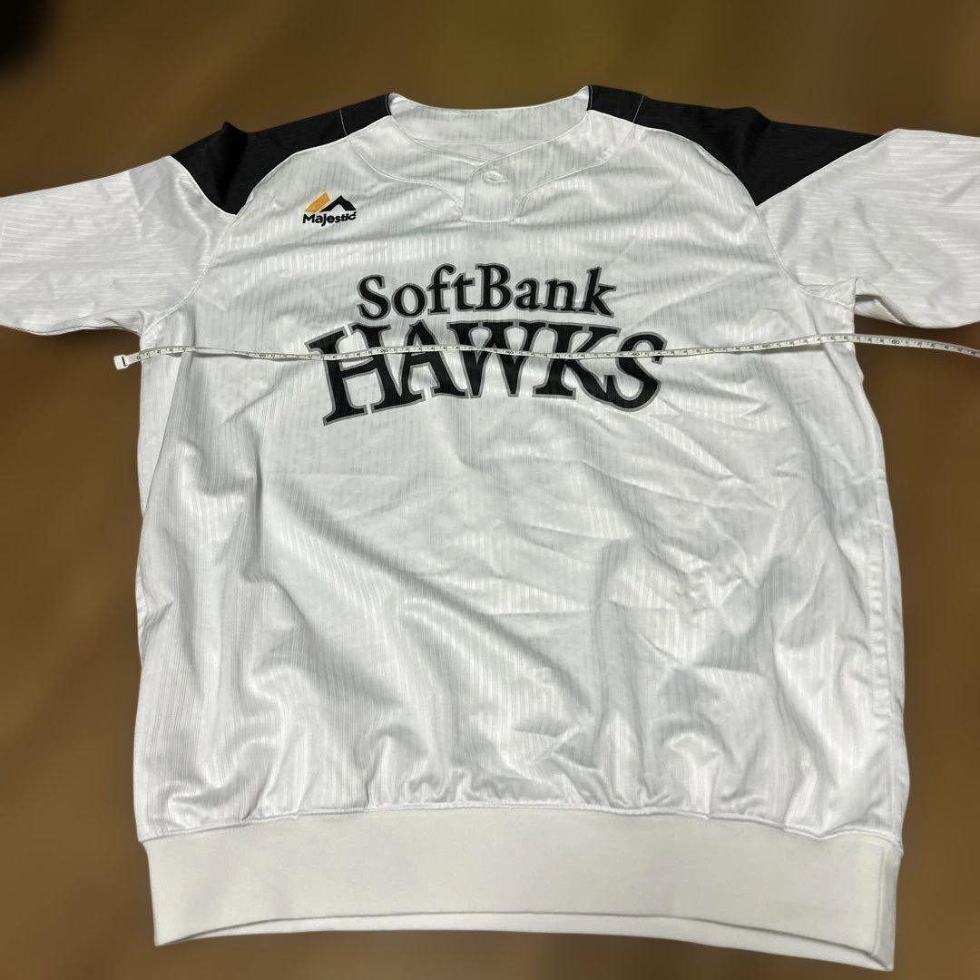 福岡SoftBank Hawks 実使用半袖ユニフォーム Lサイズ