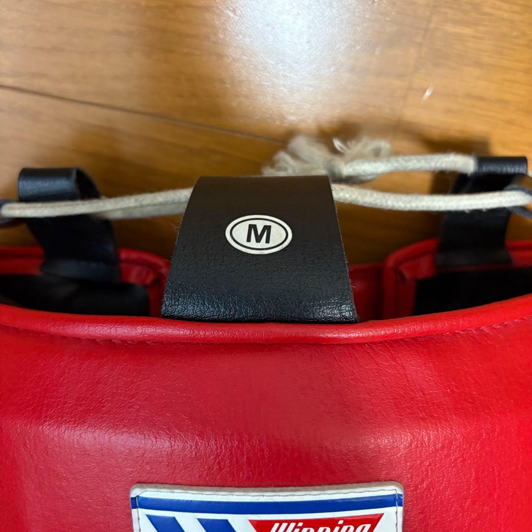 Winning ヘッドギア ワイドビュー Mサイズ レッド