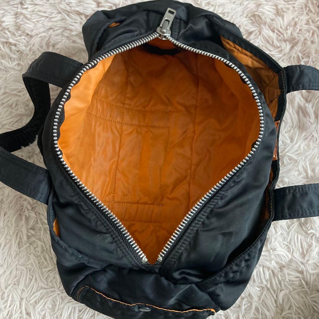 【希少廃盤品】PORTER　吉田カバン　タンカー ミニボストンバッグ M 黒