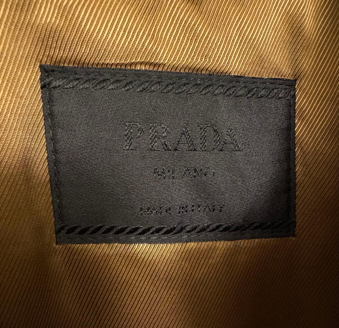 に*ダ様 PRADA プラダ バルマカーン 中綿入りコート