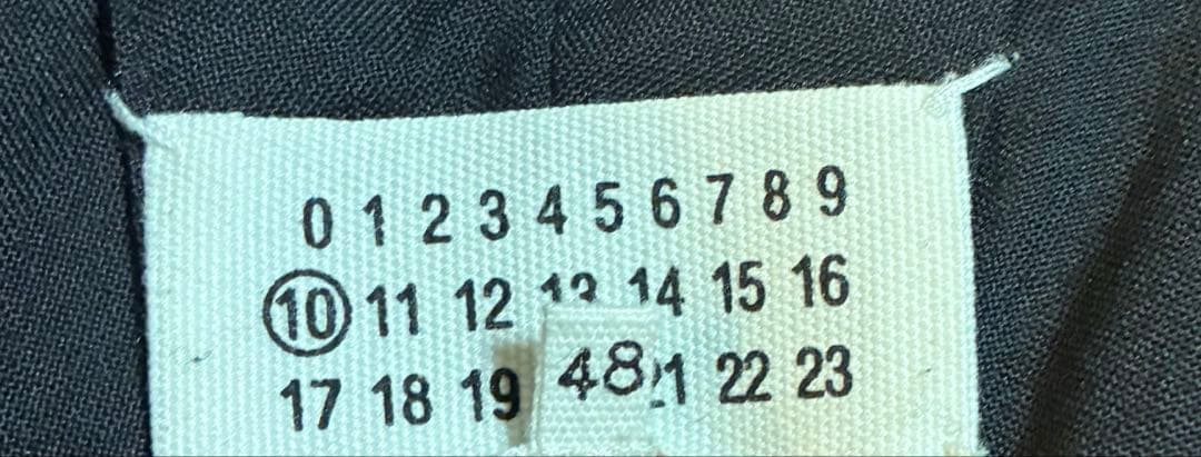 パンツ Maison margiela 2020aw wide slacks 48