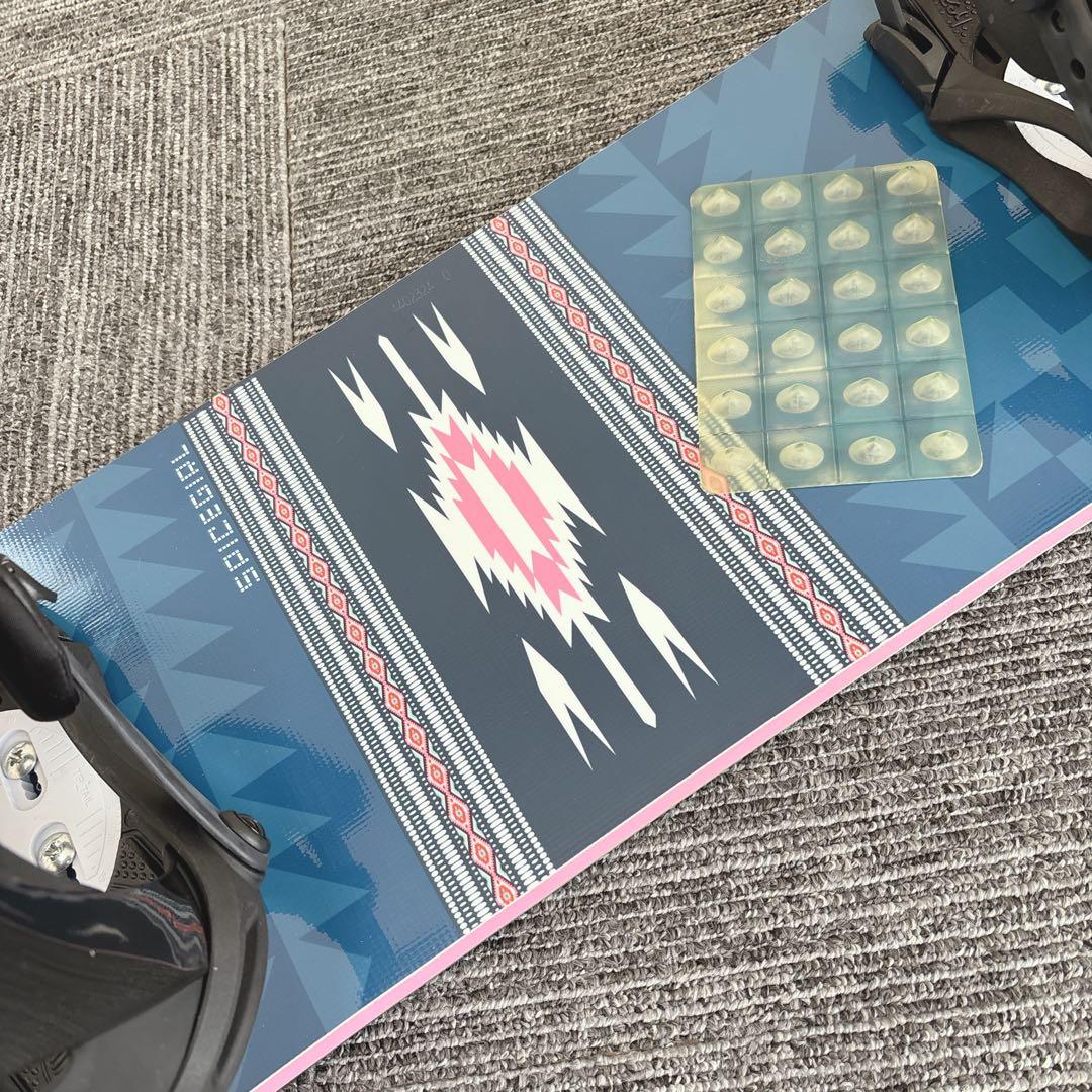 69美品❗️超豪華❗️HEAD 初心者用 スノーボードセット★146cm+ビン付