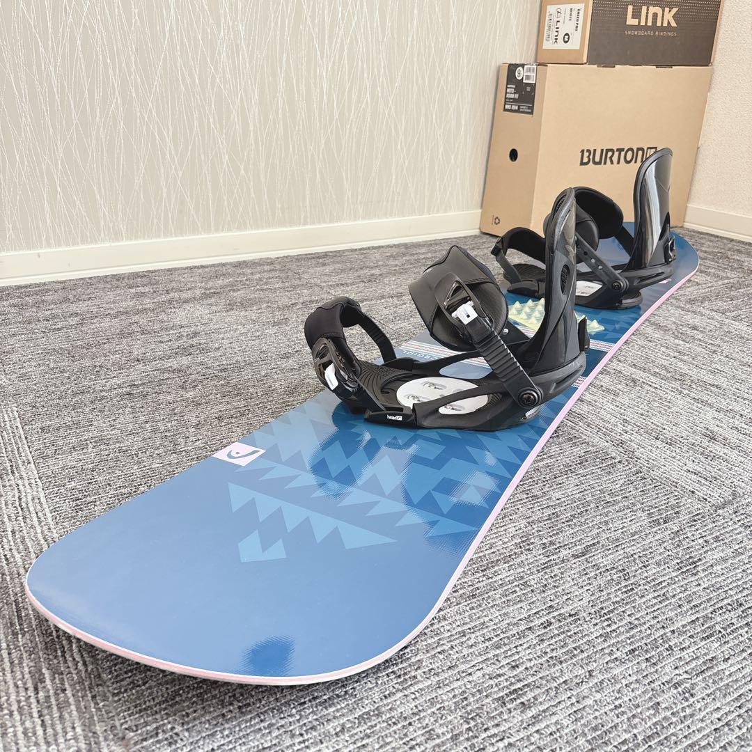 69美品❗️超豪華❗️HEAD 初心者用 スノーボードセット★146cm+ビン付