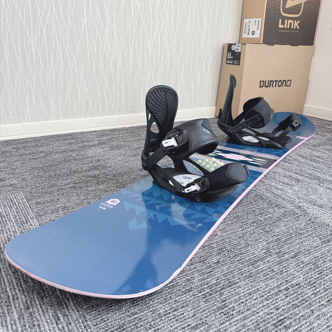 69美品❗️超豪華❗️HEAD 初心者用 スノーボードセット★146cm+ビン付