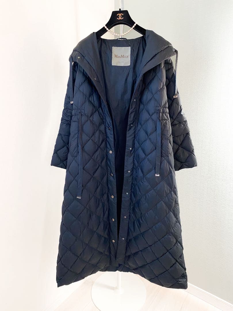 ★美品★マックスマーラ The Cube フーデッドダウンコート★