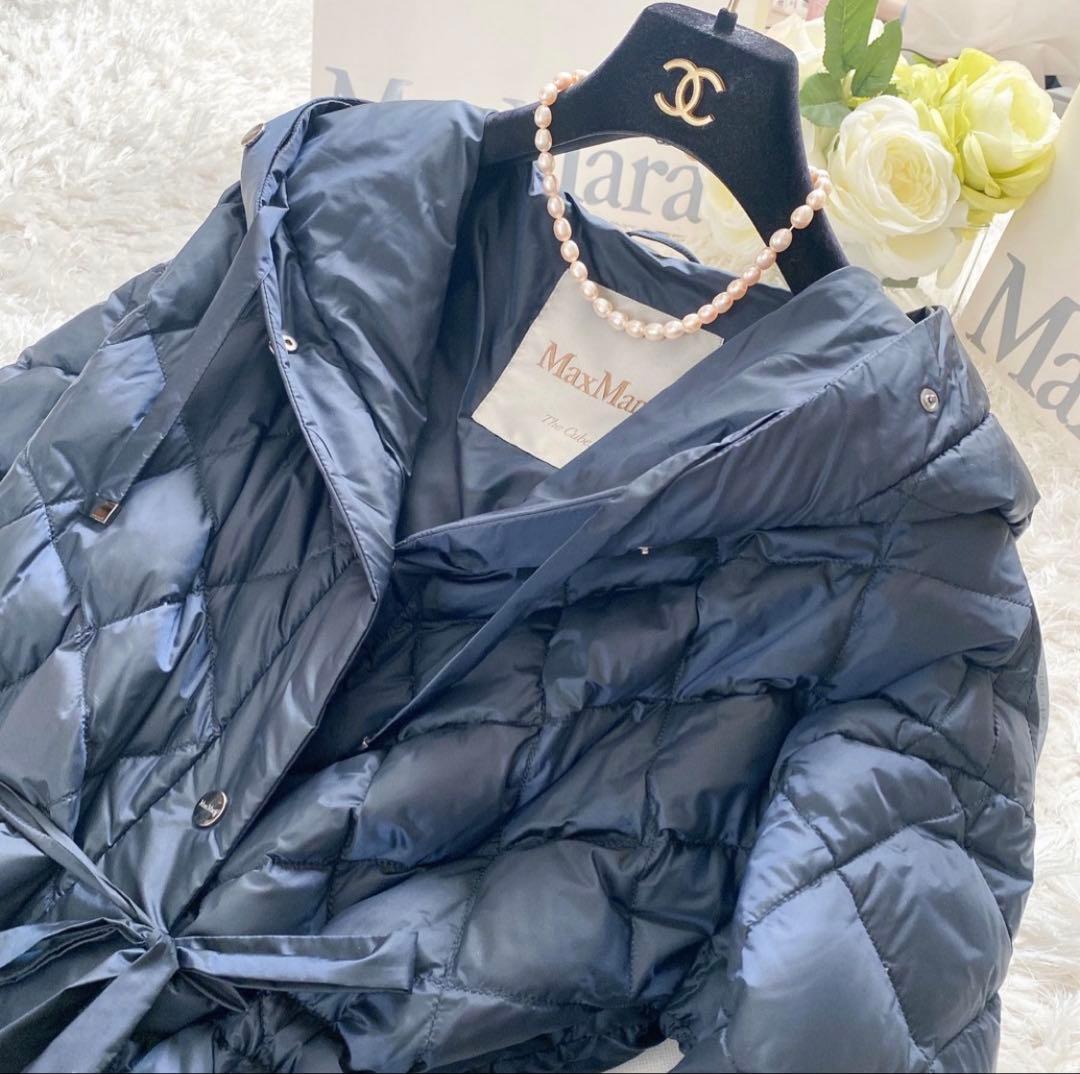 ★美品★マックスマーラ The Cube フーデッドダウンコート★