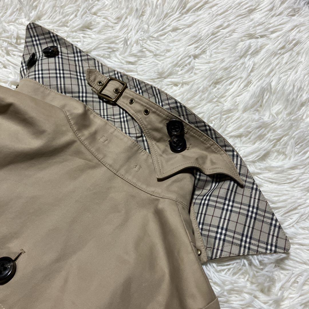【BURBERRY】バーバリーブルーレーベル　トレンチコート　ベルト　36