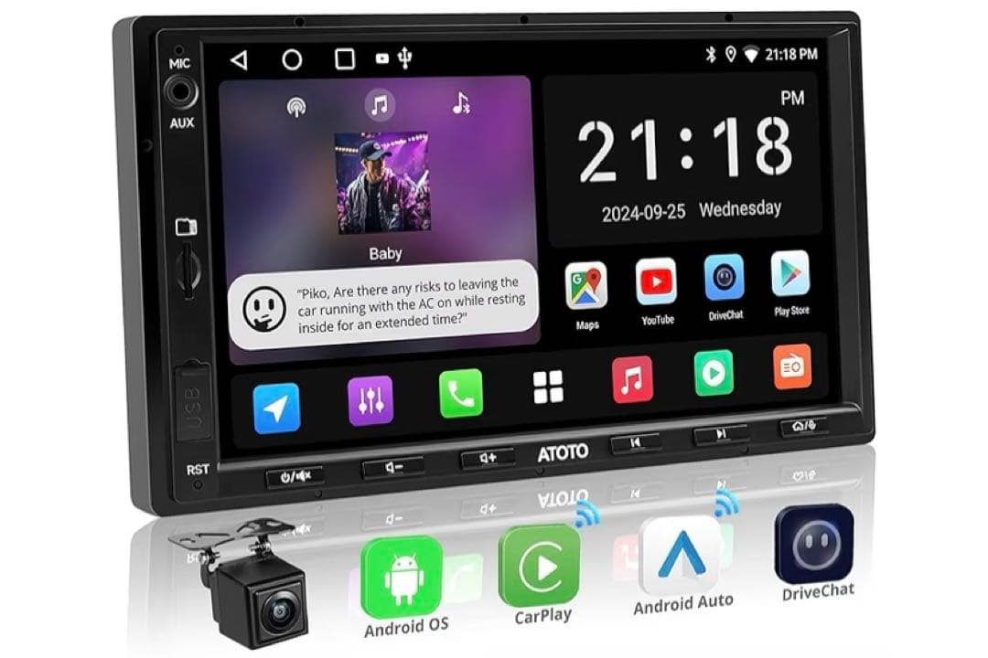 新品　ATOTO　a5lg2a7　7インチ 2DIN Android ワイヤレス