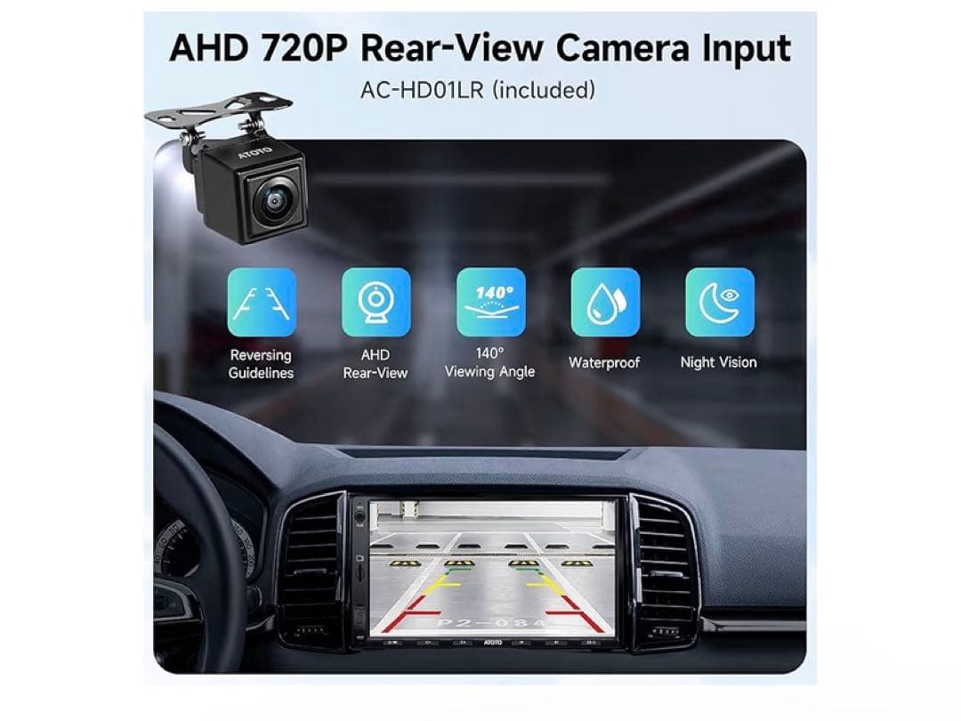 新品　ATOTO　a5lg2a7　7インチ 2DIN Android ワイヤレス