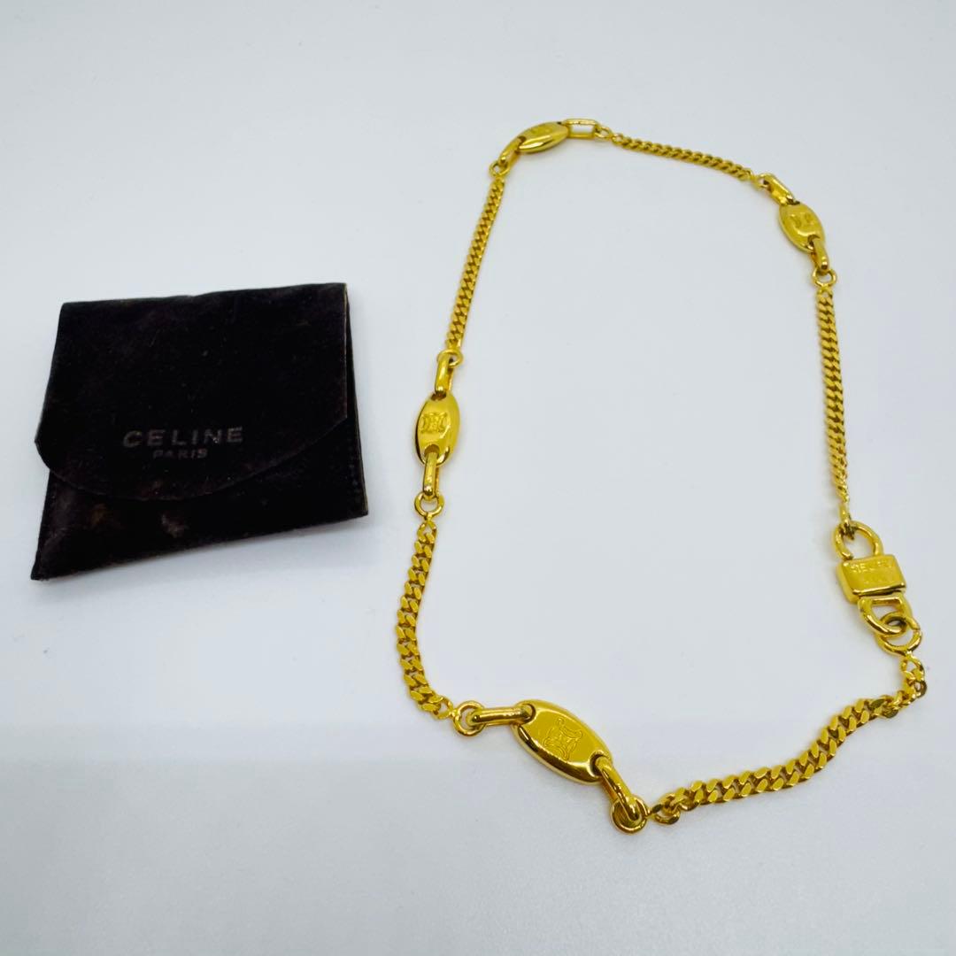 ✨CELINE✨セリーヌ✨トリオンフ✨ゴールド✨ネックレス✨