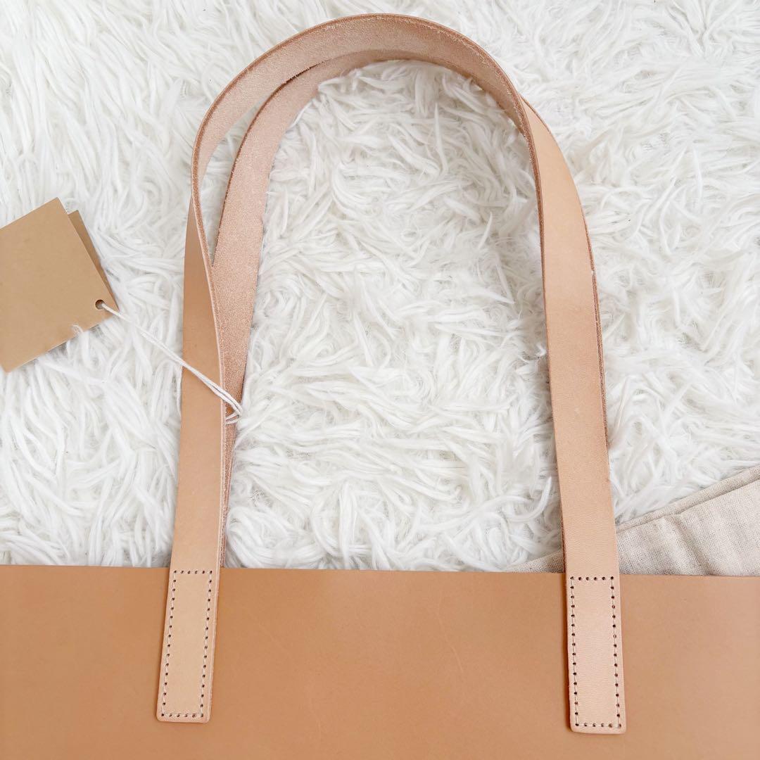 新品タグ付　イルビゾンテ　トートバッグ　ロゴ　ショルダーバッグ　レザー　保存袋