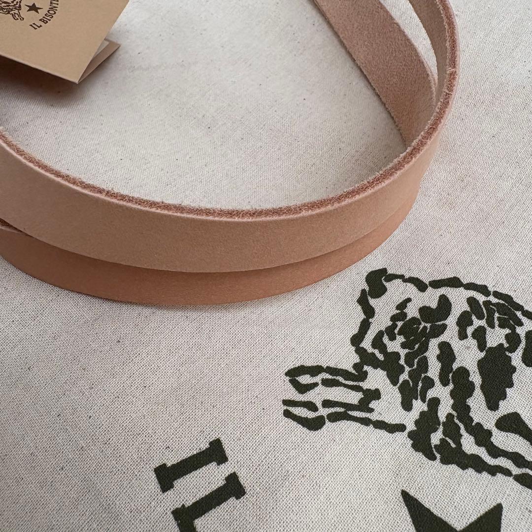 新品タグ付　イルビゾンテ　トートバッグ　ロゴ　ショルダーバッグ　レザー　保存袋