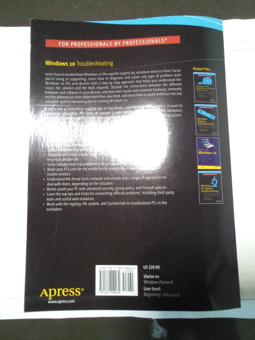 コンピュータ・IT Windows 10 Troubleshooting