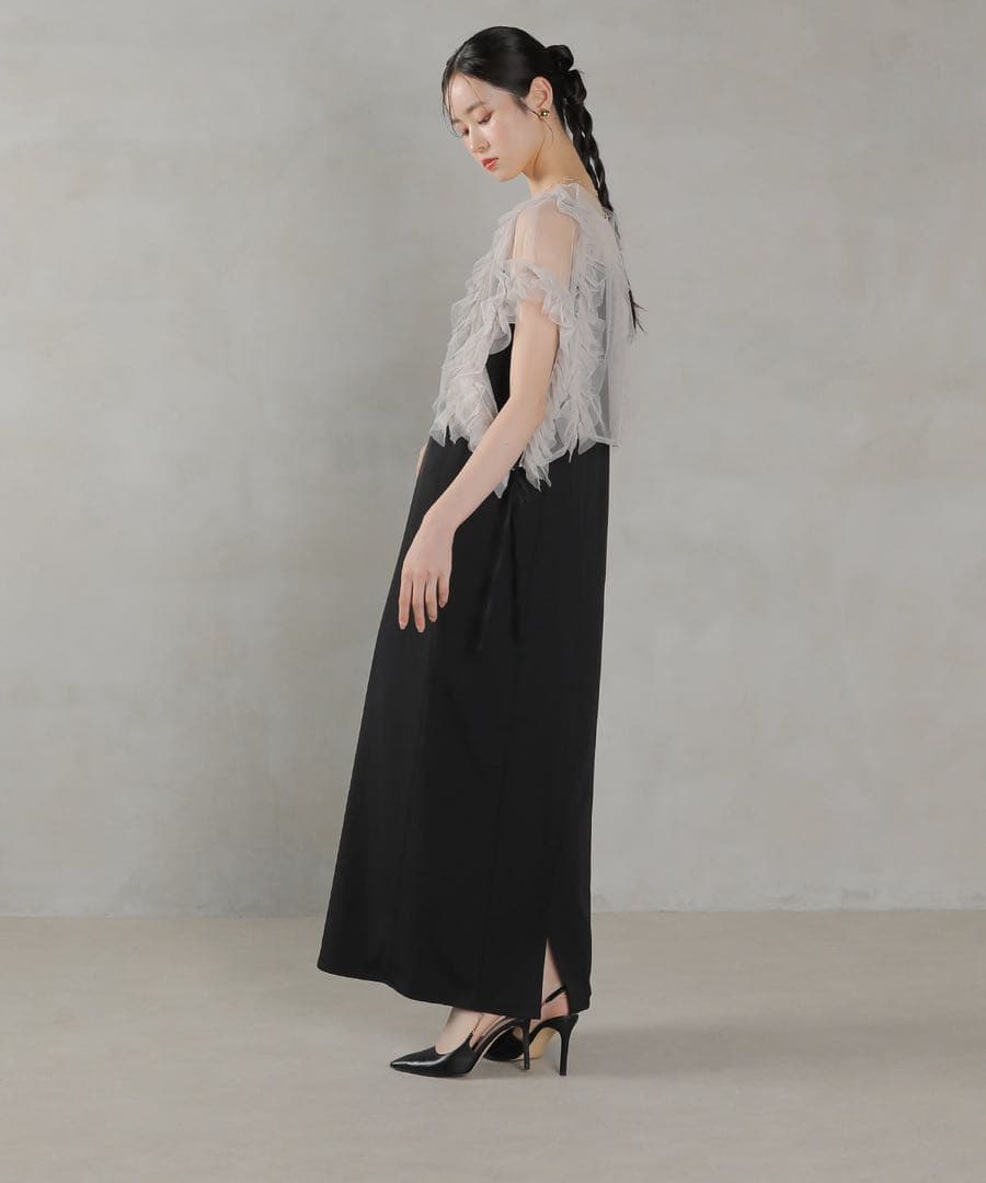 ★新品タグ付き★et.UNiVER Frill big shiape setup