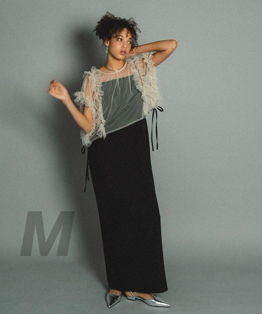 ★新品タグ付き★et.UNiVER Frill big shiape setup