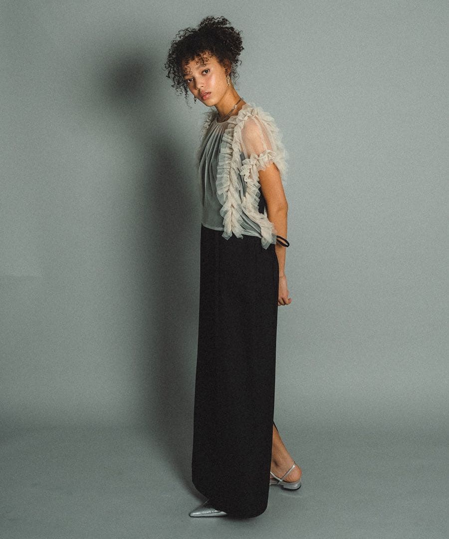 ★新品タグ付き★et.UNiVER Frill big shiape setup