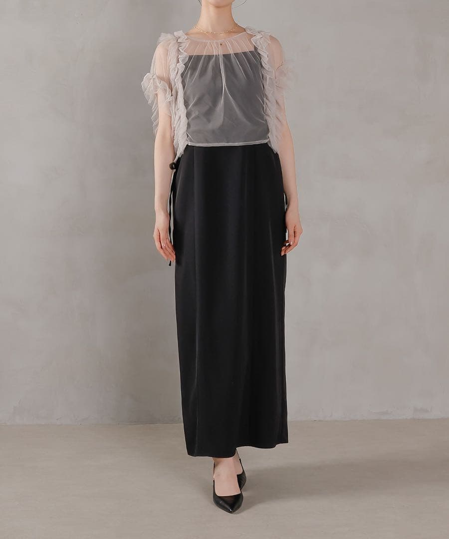 ★新品タグ付き★et.UNiVER Frill big shiape setup