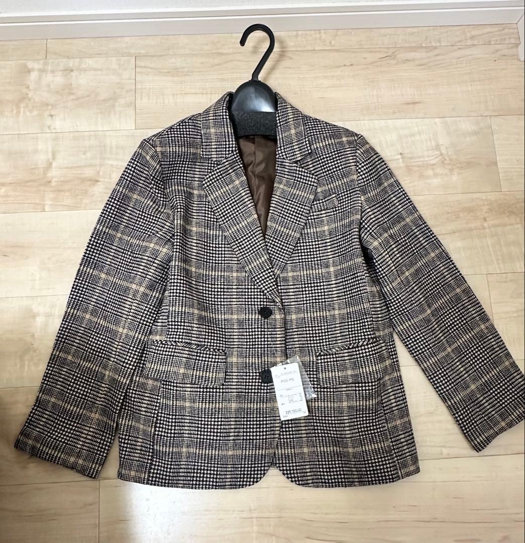 ⭐︎新品タグ付き⭐︎Petitijo チェック柄 テーラードジャケット