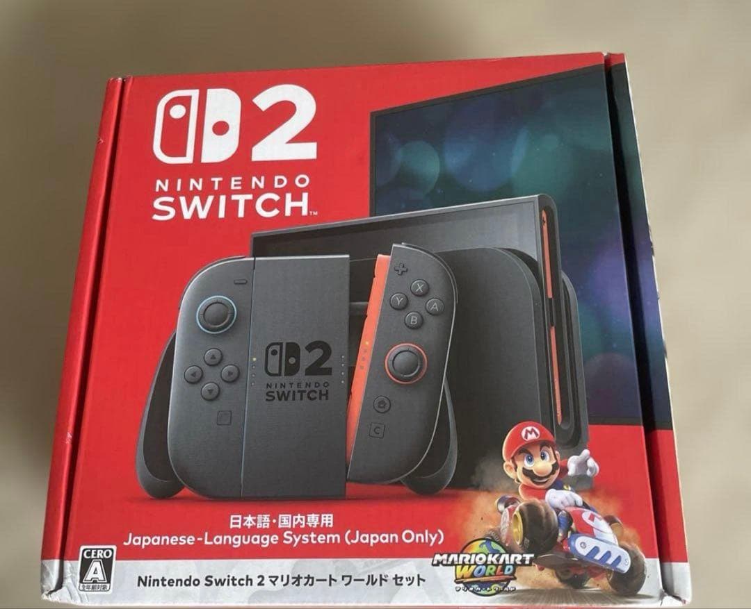 24時間以内発送　switch2 マリオカー　本体　レシート付き