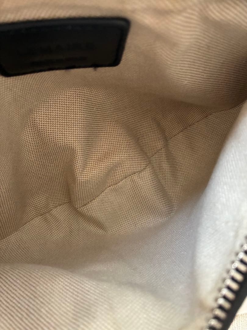 ルメール LEMAIRE クロワッサン ラムレザー バッグ S 黒