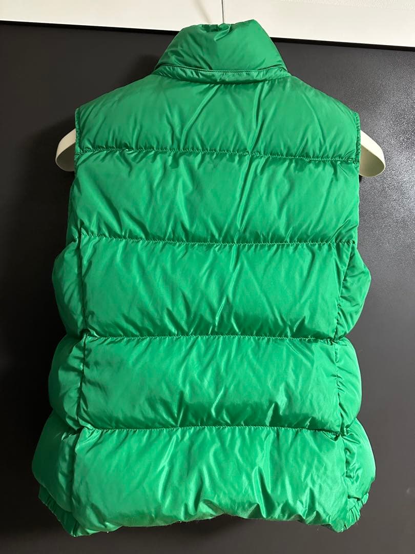 MONCLER 美品グリーンダウンファーベスト