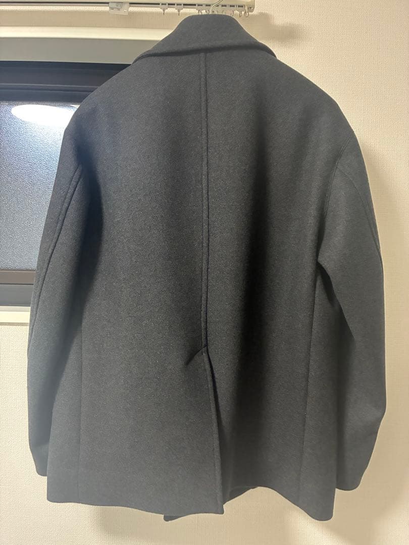 ジャケット・アウター Cornier 24AW DOUBLE CLOTH PEA COAT