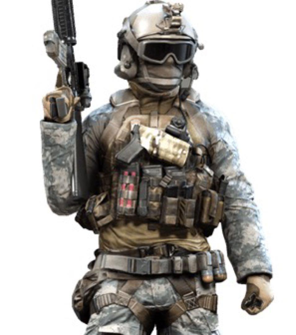 TMC 6094 ベース BF4 突撃兵 プレキャリ ハーネス込