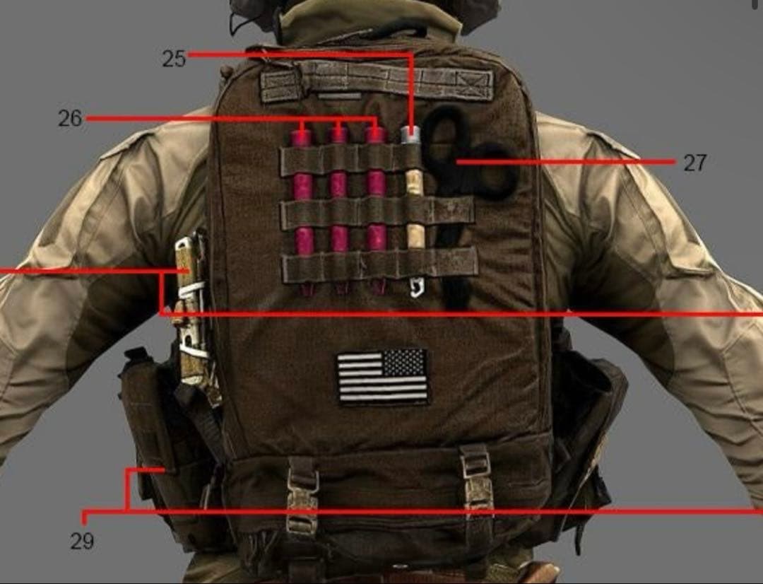 TMC 6094 ベース BF4 突撃兵 プレキャリ ハーネス込