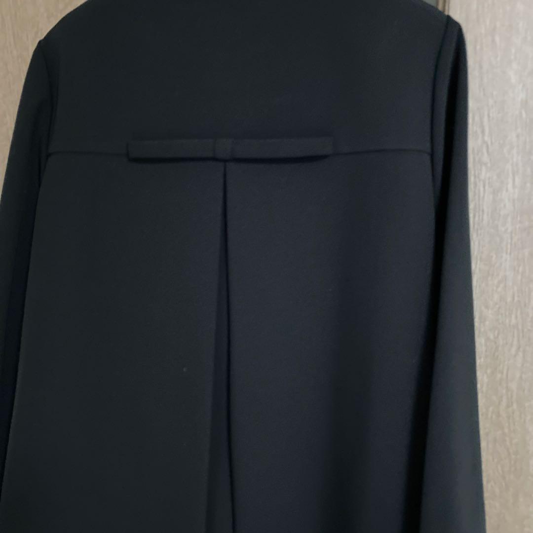 ルネ　ノーカラーコート　36