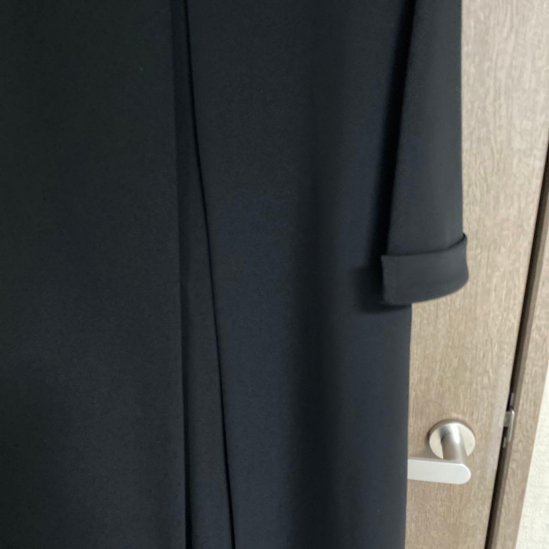 ルネ　ノーカラーコート　36