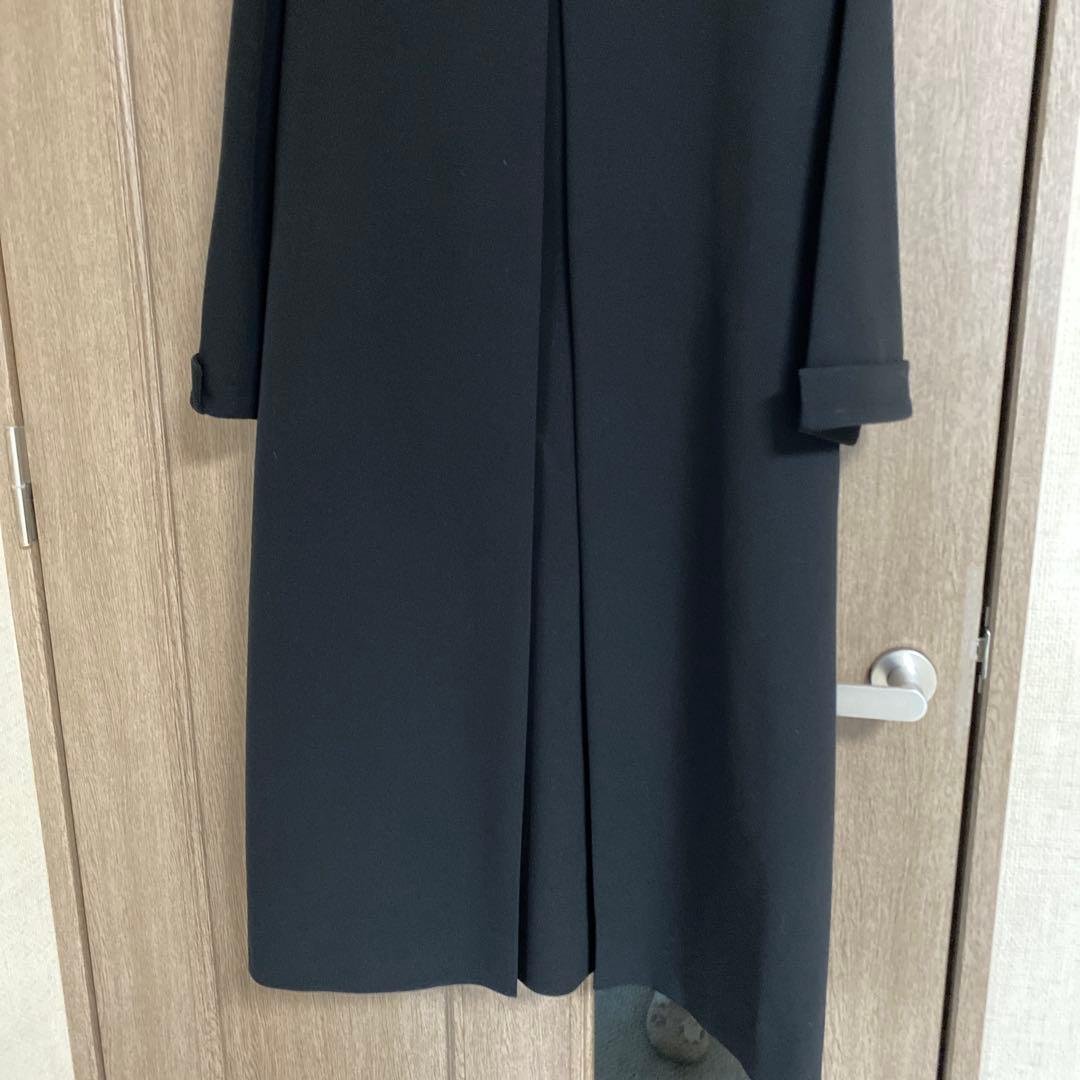 ルネ　ノーカラーコート　36