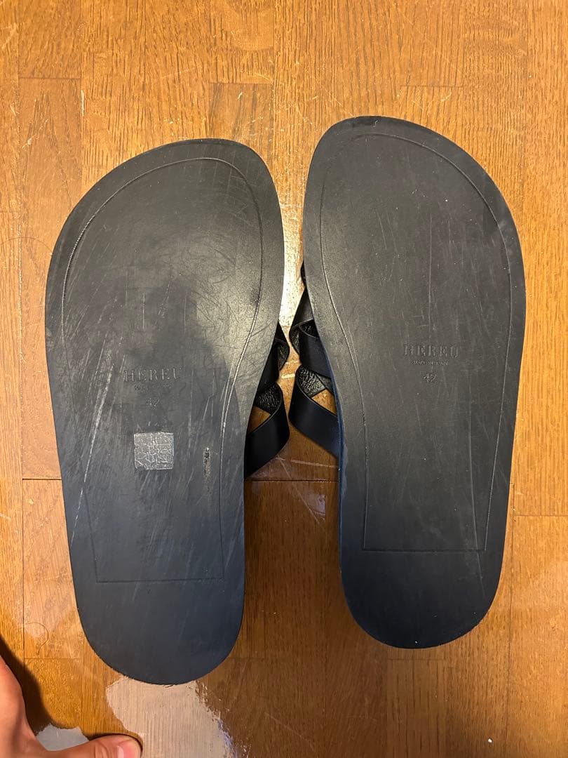 【お安くしました！】HEREU Espolレザーサンダル42