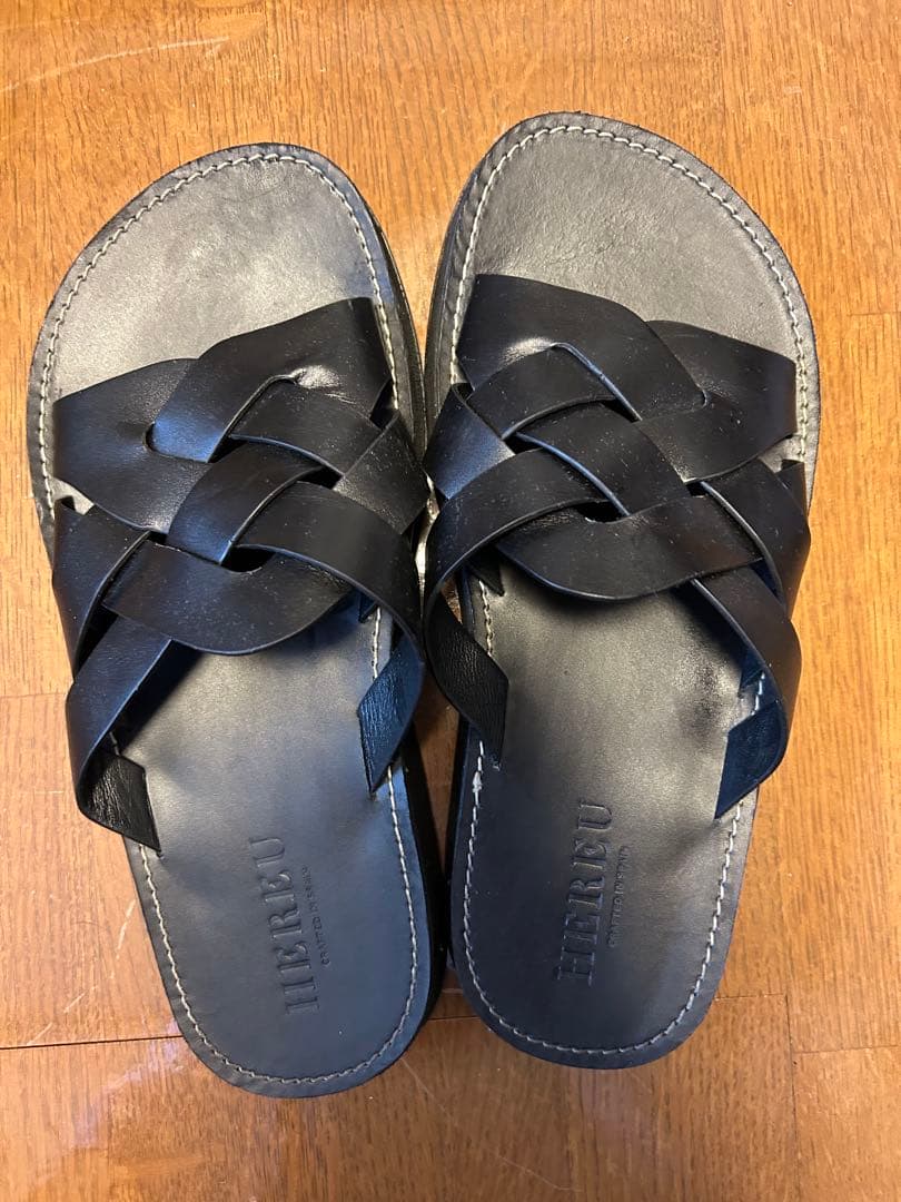 【お安くしました！】HEREU Espolレザーサンダル42