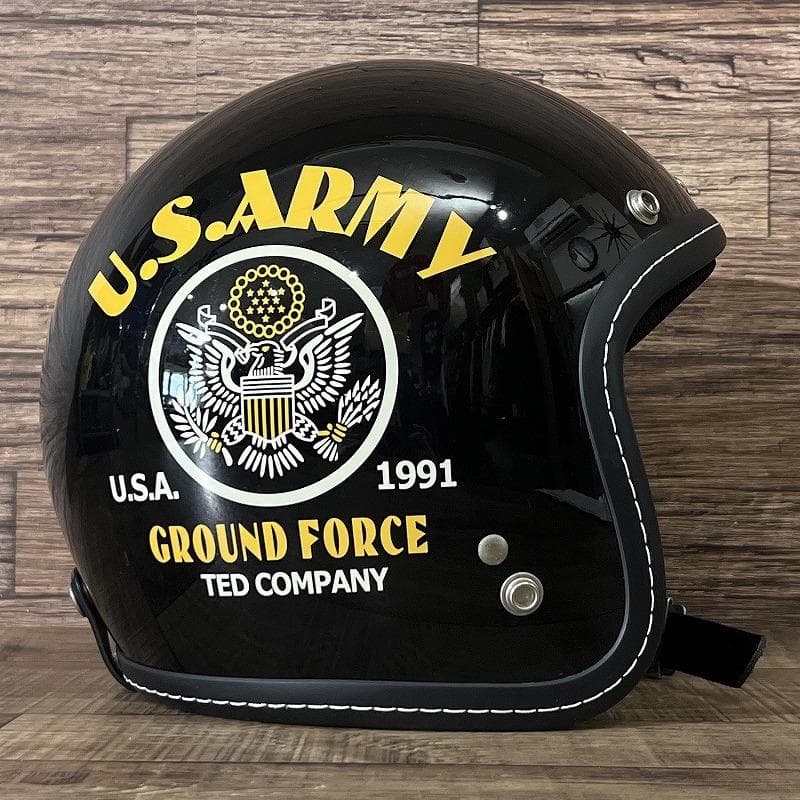 専用　テッドマン TMH07 レッドデビル バイク ジェットヘルメット M